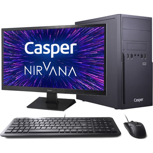 Casper Nirvana N2H.1150-8P00X-238 İntel Core i5 11500 8GB RAM 250GB SSD Freedos 23.8'' Masaüstü Bilgisayar